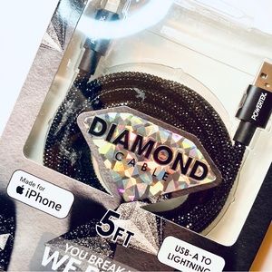 Black Diamond 5ft USB A to Lighting Cable